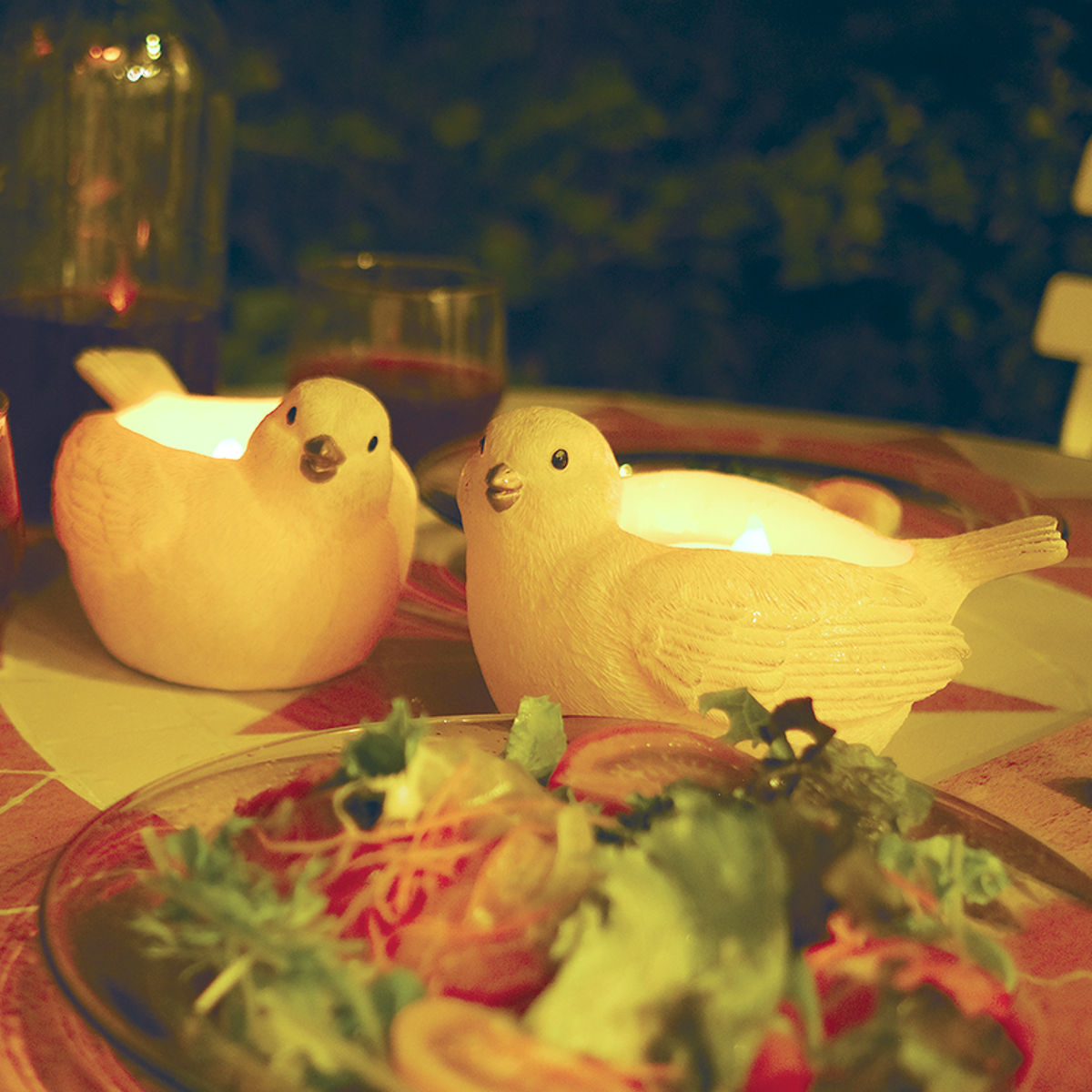 ガーデンライト リントゥ 鳥 ソーラーライト 置き型 – ハウジー