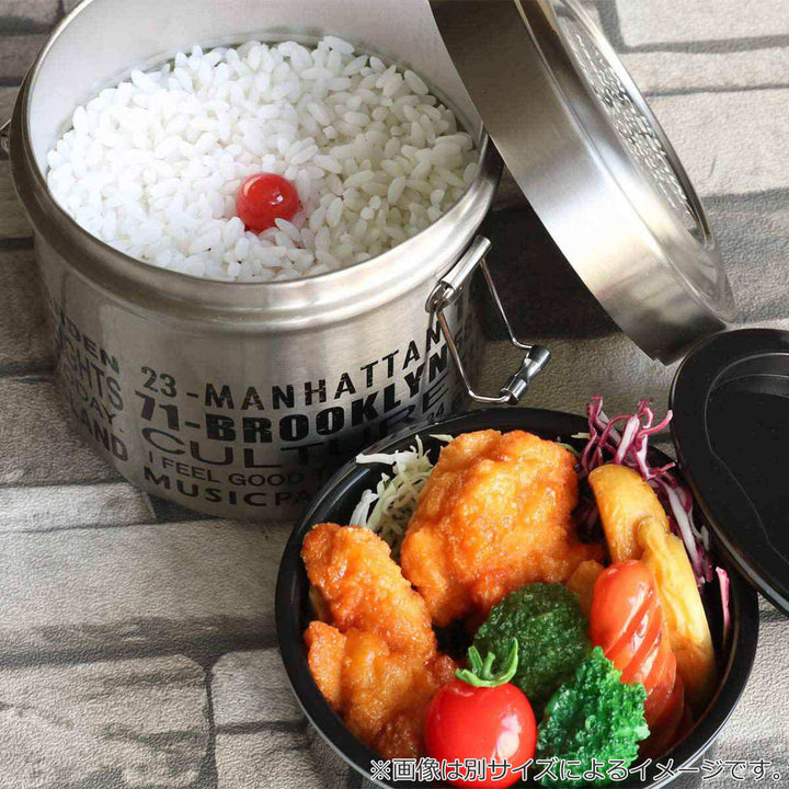 保温弁当箱抗菌真空ステンレスランチ600mlプーミュートカラー