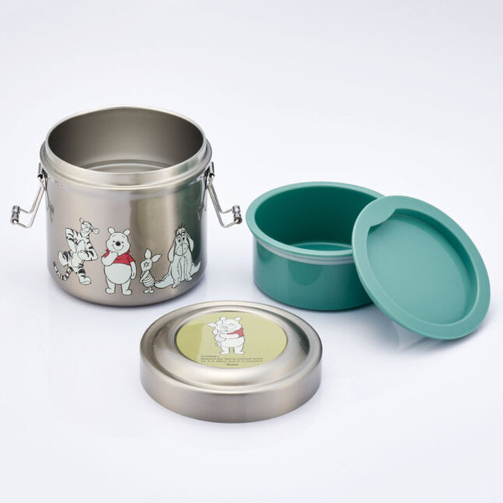 保温弁当箱抗菌真空ステンレスランチ600mlプーミュートカラー