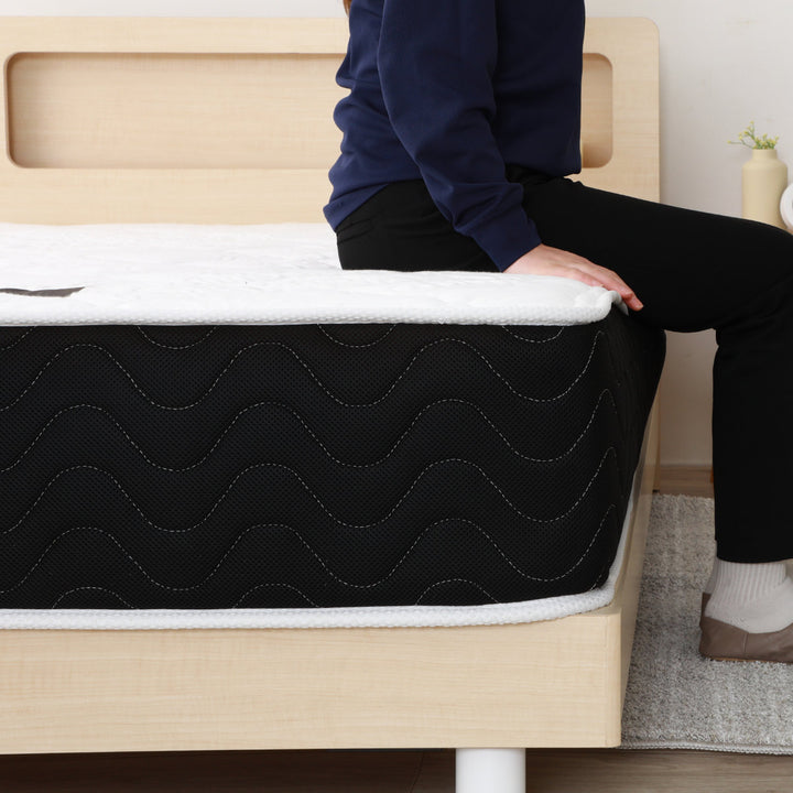 マットレスダブル夜香プレミアムポケットコイル圧縮梱包