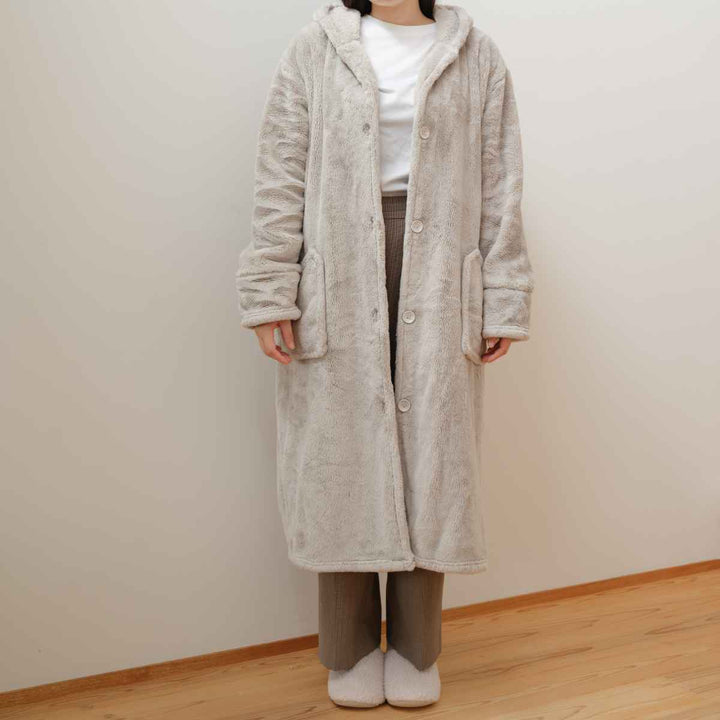 着る毛布fluffydaysフリーサイズふわもこあったか吸湿発熱