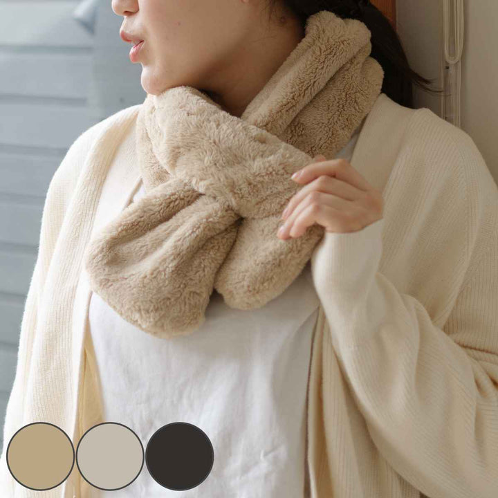 ティペットfluffydaysふわもこあったか吸湿発熱