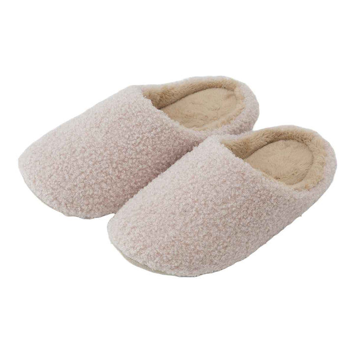 スリッパfluffydays24-24.5cmふわもこあったか吸湿発熱