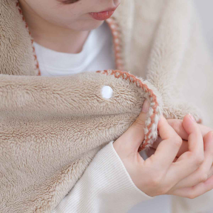 ひざ掛け毛布90×90cmfluffydays吸湿発熱