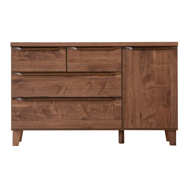 ローチェスト3段北欧風モダン日本製約幅120cm