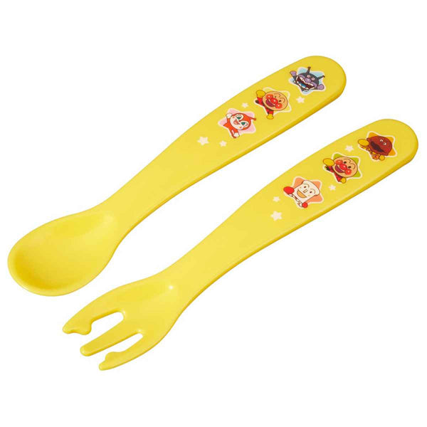 スプーンフォークセット13cmアンパンマン抗菌プラスチック