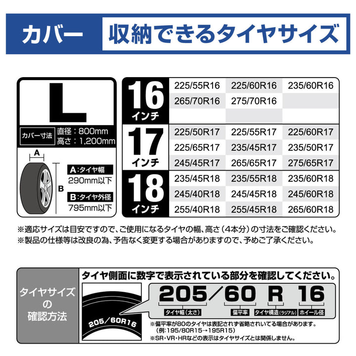 タイヤ置きタイヤパレットタイヤ収納カバーL収納屋外物置