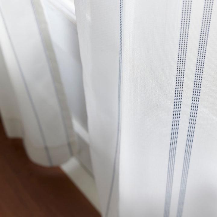 レースカーテンステッチライン100×198cm1枚入りスミノエシアーカーテン