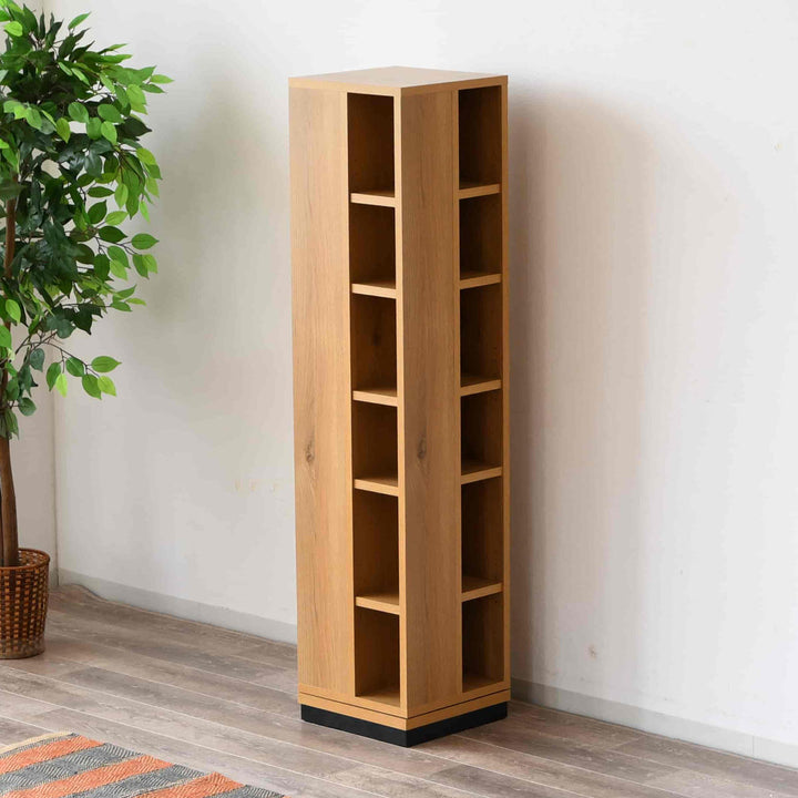 回転コミックラック6段日本製幅35cm