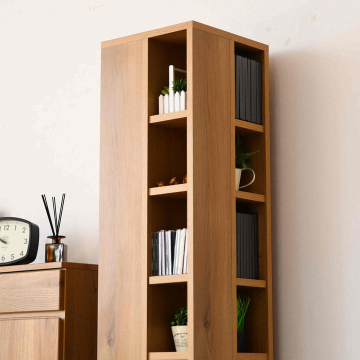 回転コミックラック6段日本製幅35cm