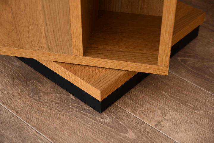 回転コミックラック6段日本製幅35cm