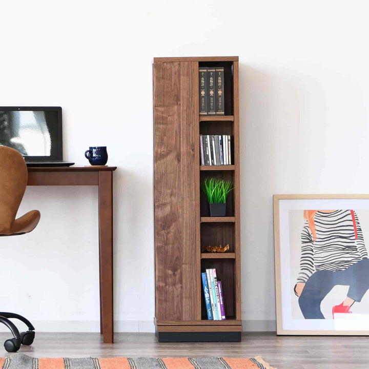 回転コミックラック5段日本製幅35cm