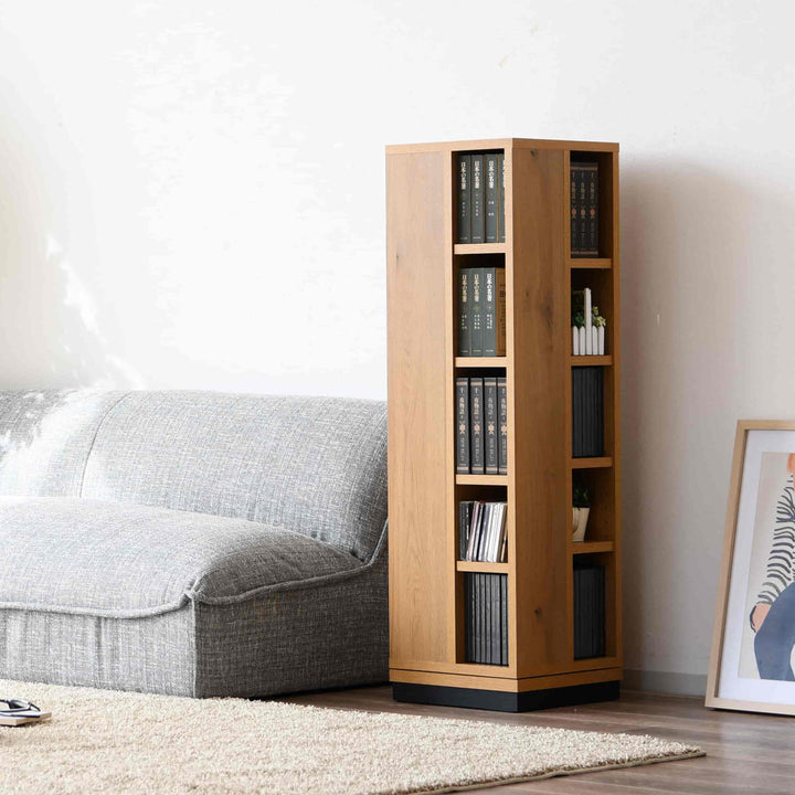 回転コミックラック5段日本製幅35cm