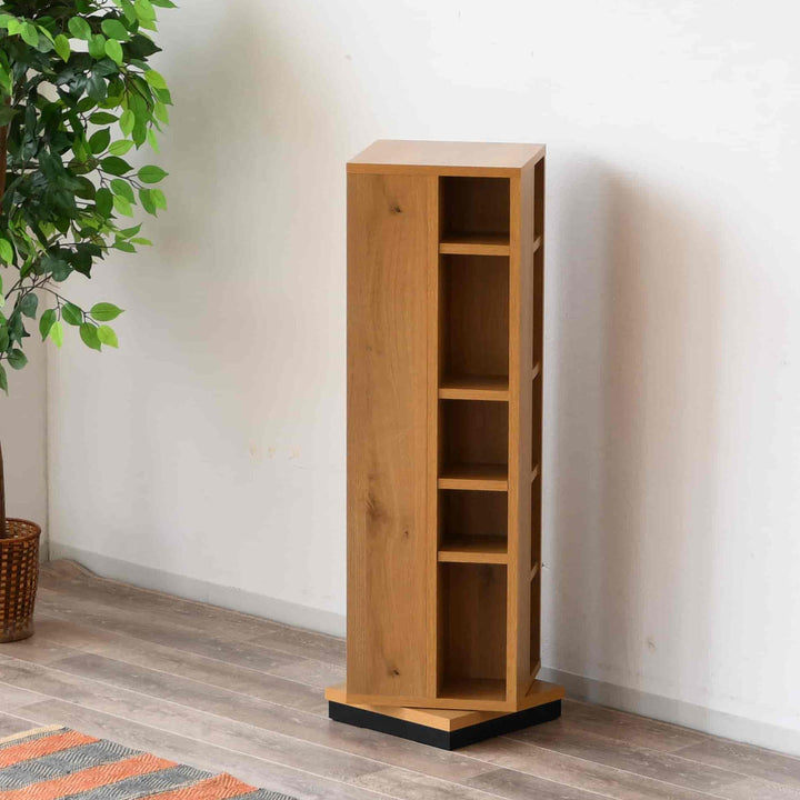 回転コミックラック5段日本製幅35cm