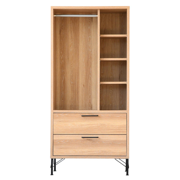 ハンガーラック幅80cmナチュラルヴィンテージ日本製