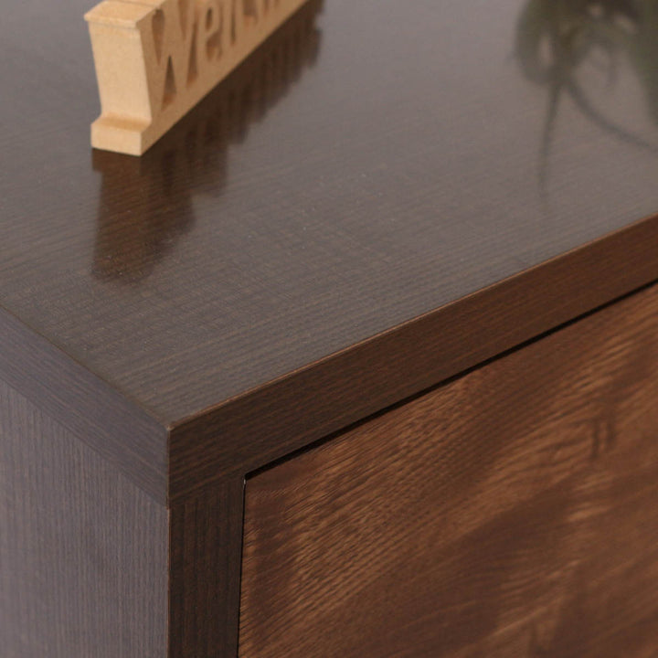 チェスト幅80cm5段ナチュラルモダン日本製