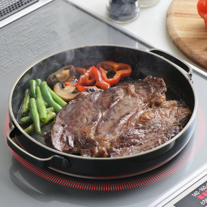 グリルパン20cm郷技鉄製魚焼きグリル日本製