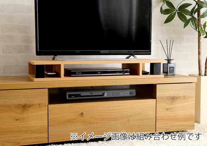 モニター台ヴィンテージ調テレビ下収納約幅79cm