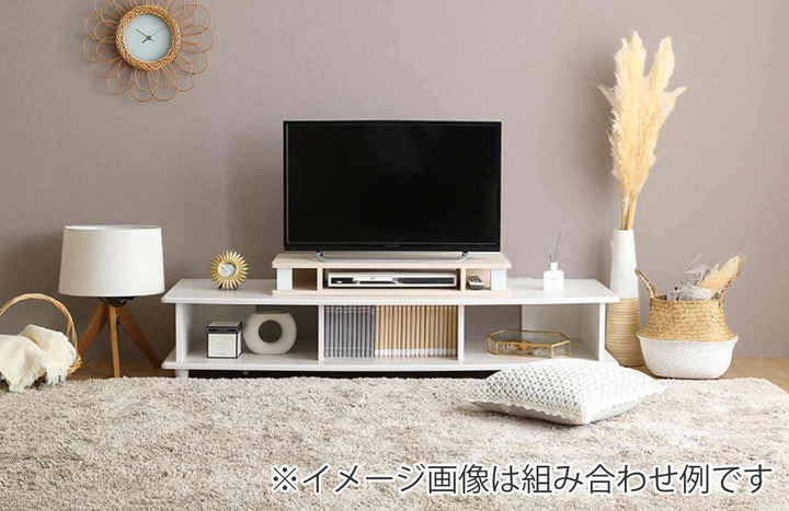 モニター台北欧調テレビ下収納約幅79cm