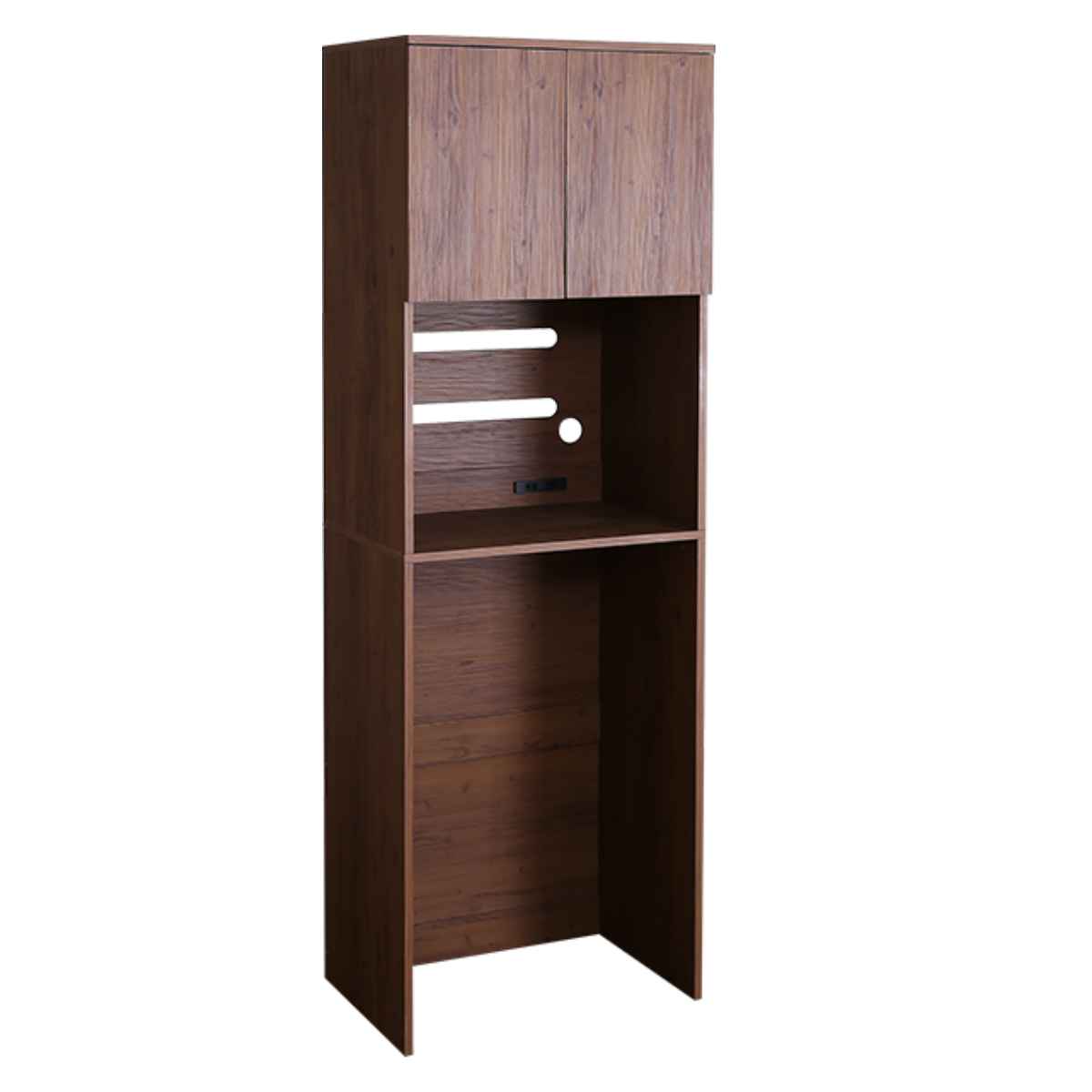 ニトリ ヴィンテージテイストのごみ箱上ラック スリム (WAL