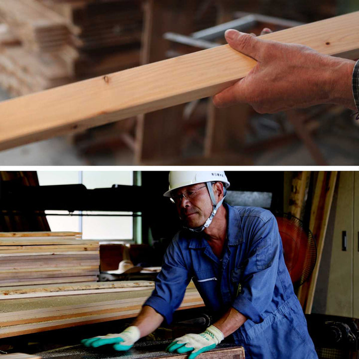 畳ベッドセミダブル宮棚2口コンセント付国産ひのき天然木日本製