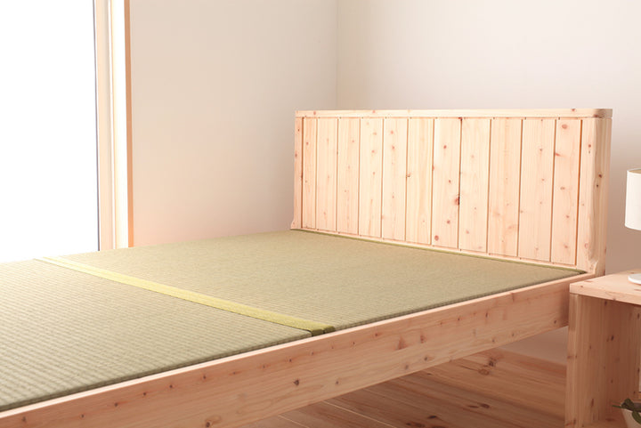 畳ベッドセミダブル国産ひのき簡単組立天然木日本製