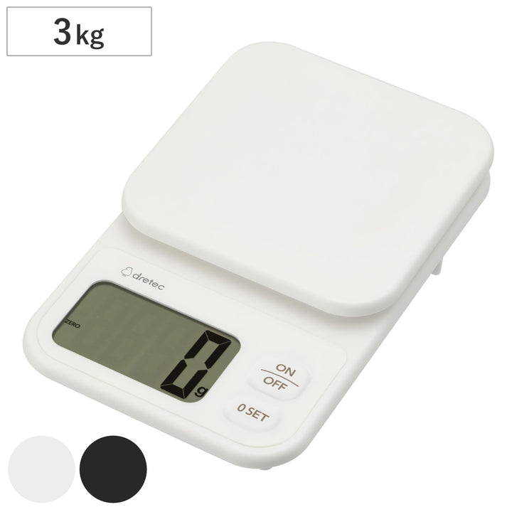 デジタルスケール3kgエクレ計量器ドリテック