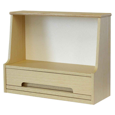 インテリアミニ仏壇 引出し付 アッシュ材 突板仕上 約幅36cm