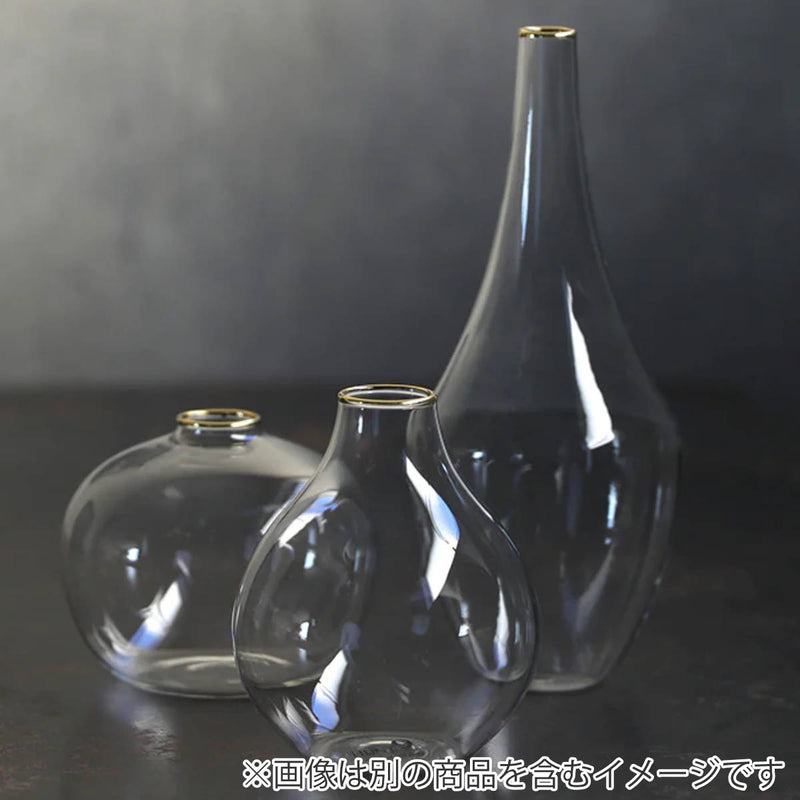 花瓶ヘーゼルBallフラワーベースガラス