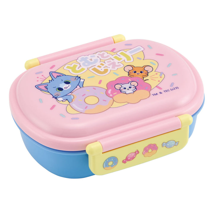 弁当箱抗菌ふわっとタイトランチ1段360mlトムとジェリーごっこ