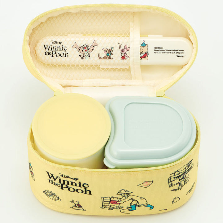 弁当箱抗菌保温ジャー付ランチプーCafe