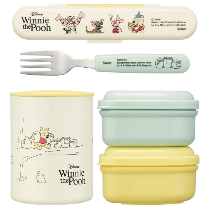 弁当箱抗菌保温ジャー付ランチプーCafe