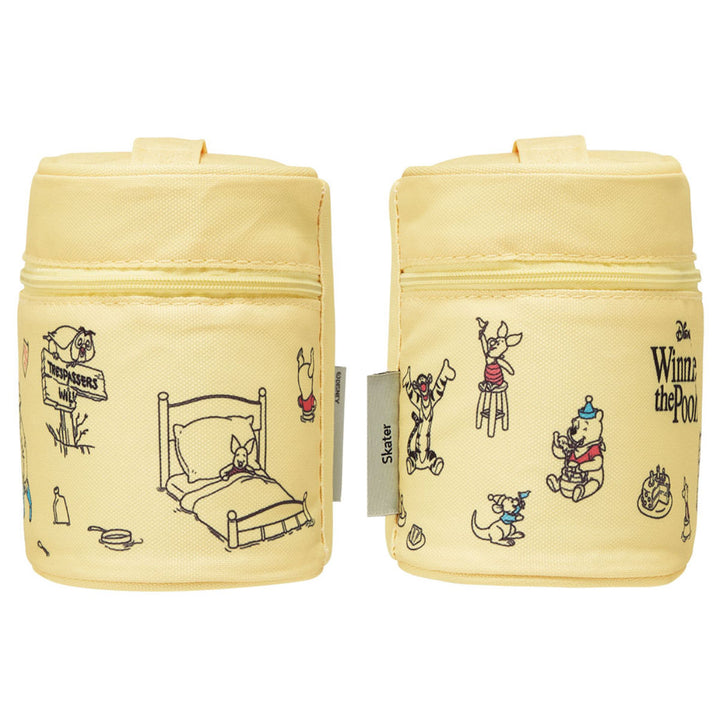 弁当箱抗菌保温ジャー付ランチプーCafe