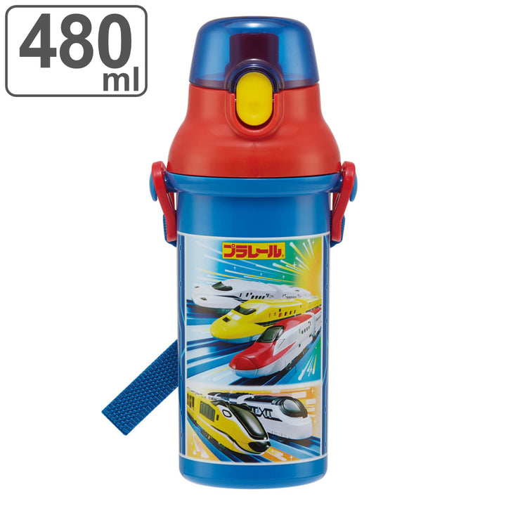水筒480ml抗菌直飲プラボトルプラレール24