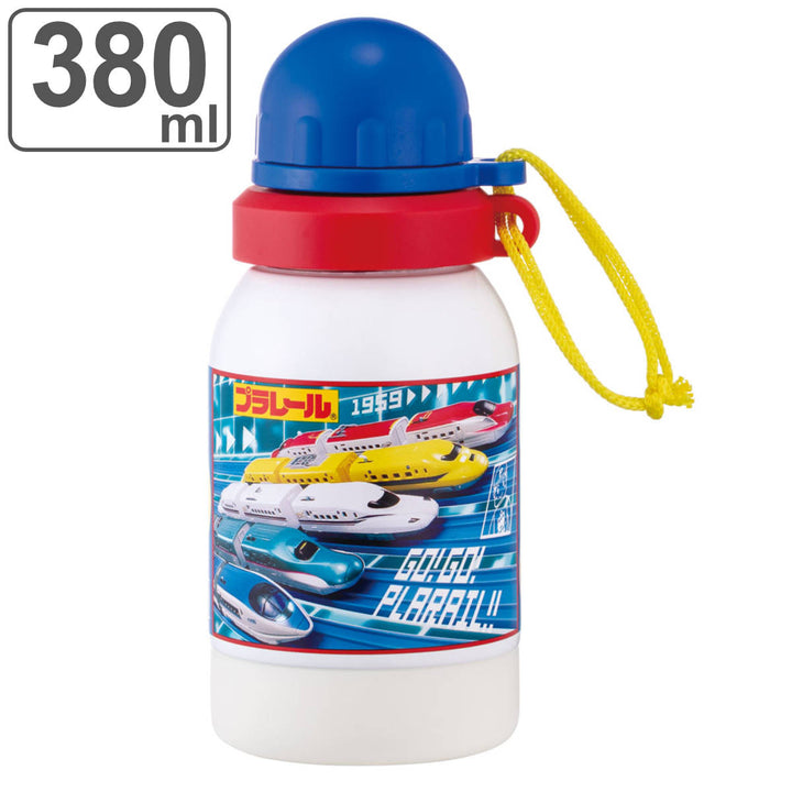 水筒380mlステンレス一層ボトルプラレール