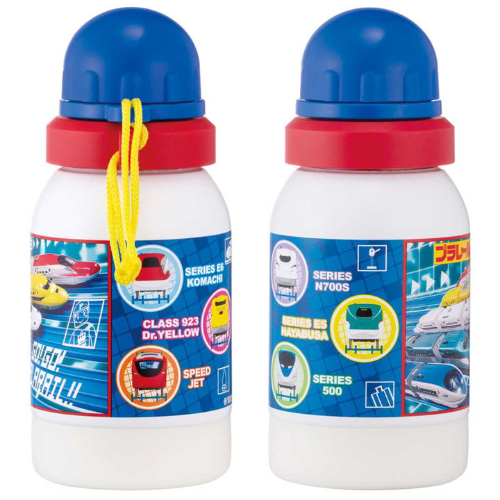 水筒380mlステンレス一層ボトルプラレール