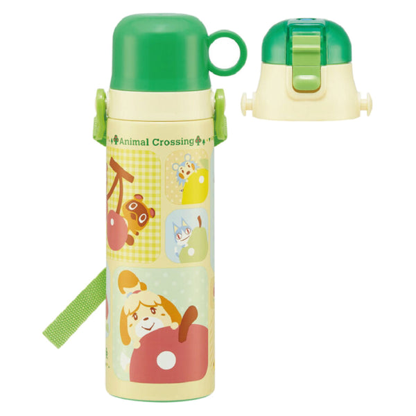 水筒580ml超軽量2WAYステンボトルどうぶつの森21