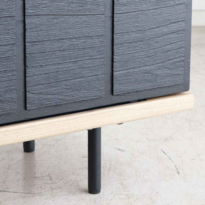 テレビ台ローボード桐無垢板ジャパニーズモダン約幅180cm