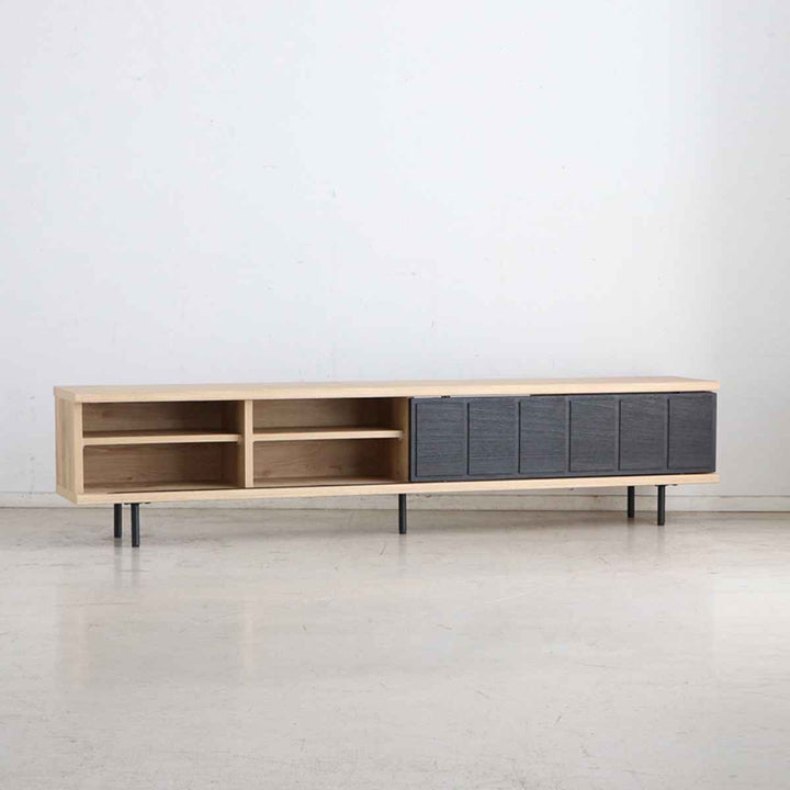 テレビ台ローボード桐無垢板ジャパニーズモダン約幅180cm