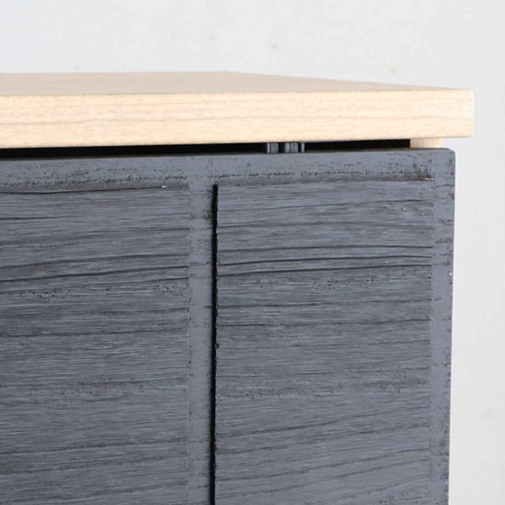 テレビ台ローボード桐無垢板ジャパニーズモダン約幅180cm