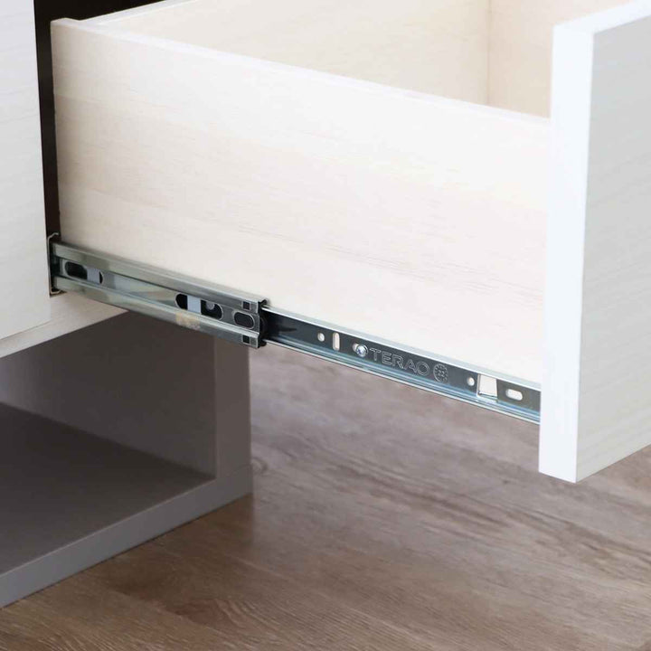 テレビ台ローボード北欧風ミルキーホワイト幅180cm