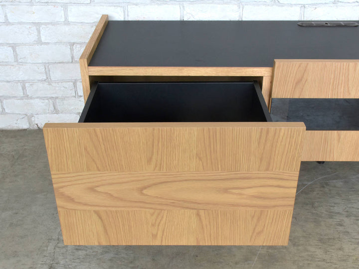 テレビ台ローボードヴィンテージ調突板仕上げ日本製幅150cm