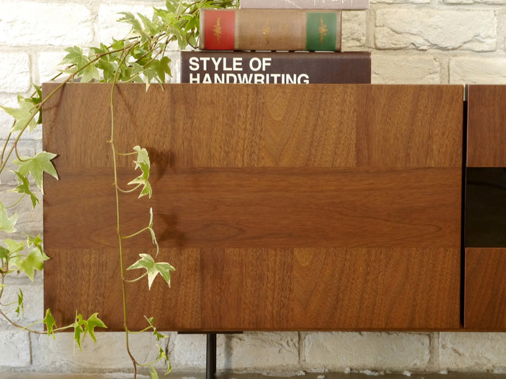 テレビ台ローボードヴィンテージ調突板仕上げ日本製幅150cm