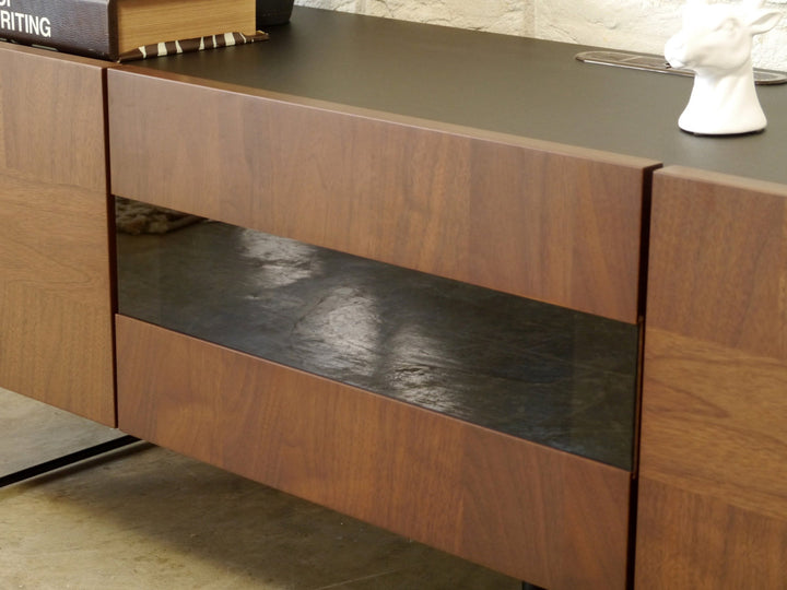 テレビ台ローボードヴィンテージ調突板仕上げ日本製幅150cm