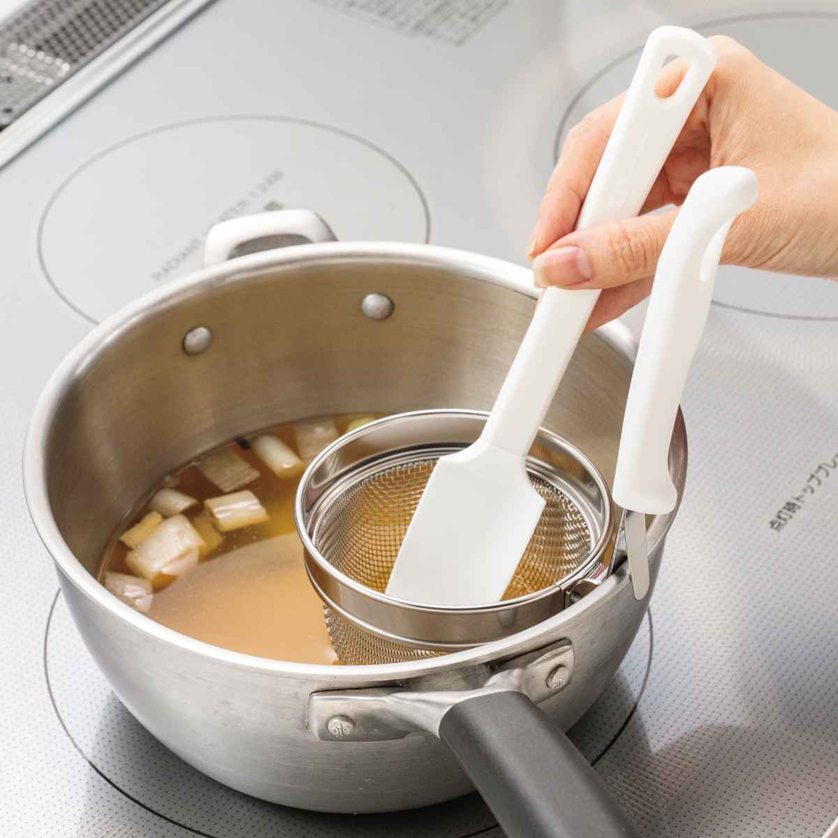 味噌こし シリコンヘラ付き みそこしセット 日本製 貝印 – ハウジー