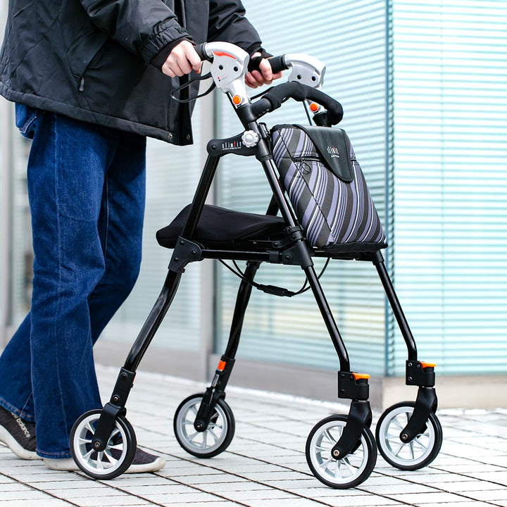 歩行車スリムフィットラージサイズ座面付きタイプ