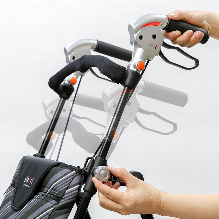 歩行車スリムフィットラージサイズ座面付きタイプ