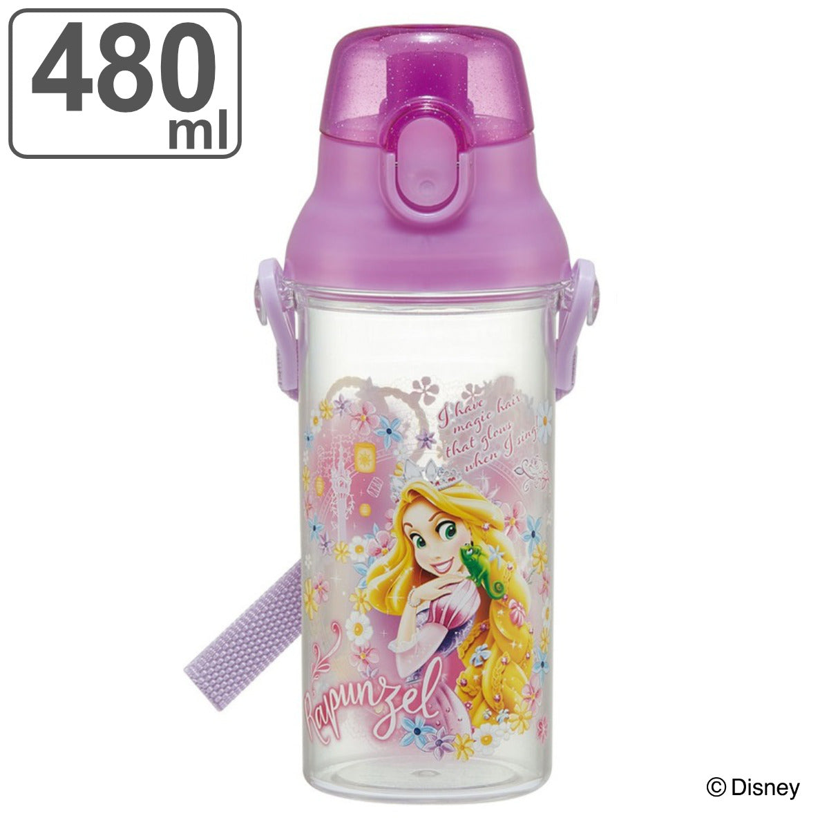 水筒 480ml 食洗機対応プラクリアボトル ラプンツェル24 – ハウジー