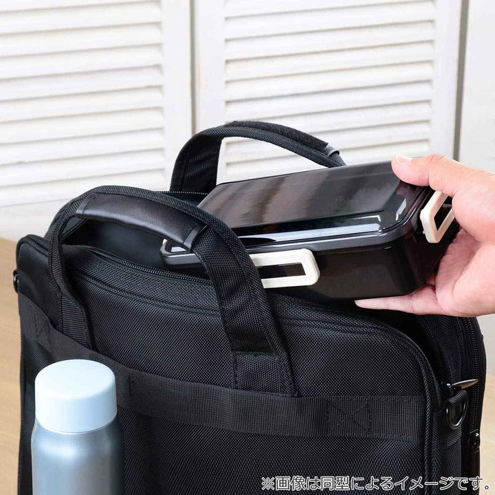 弁当箱1段830ml抗菌ふわっと弁当箱Ｌトムジェリコーヒー