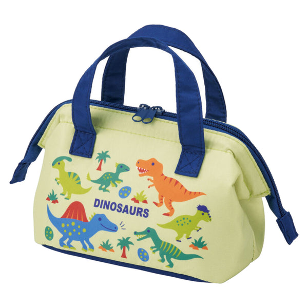 ランチバッグ子供用がま口ランチバッグディノサウルスピク